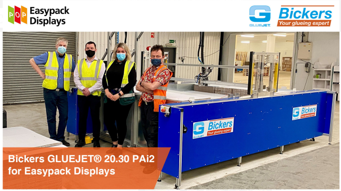 We oversee the installation of the Bickers GLUEJET® XY Glue Plotter – a world leader in its field, underpinned by 40 years of research and installed over 65 machines in the UK alone, with over 350 installations in over 50 countries worldwide.
Check below to hear our installation stories.