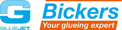 GlueJet logo for Bickers Gluing experts XY Glue Plotter